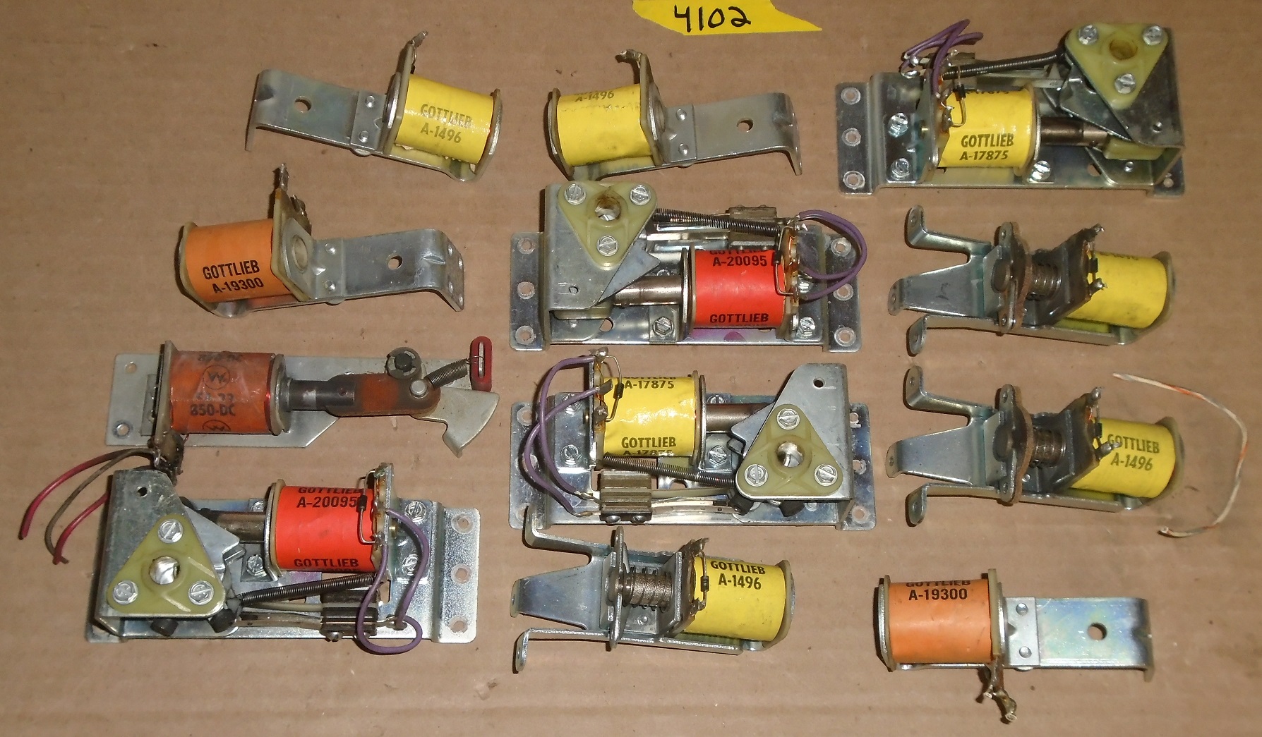 gottlieb pinball parts for sale